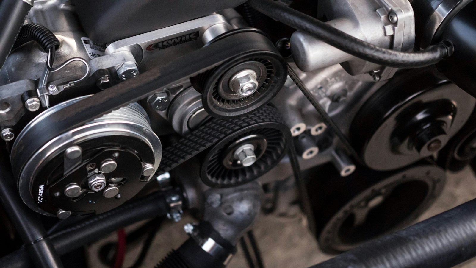 Car maintenance equipment, illustrative photograph